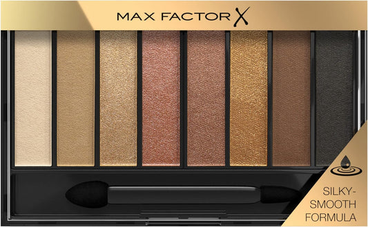 Max Factor Masterpiece Nude Palette - Paleta De Sombras De Ojos, Tono Golden Nudes